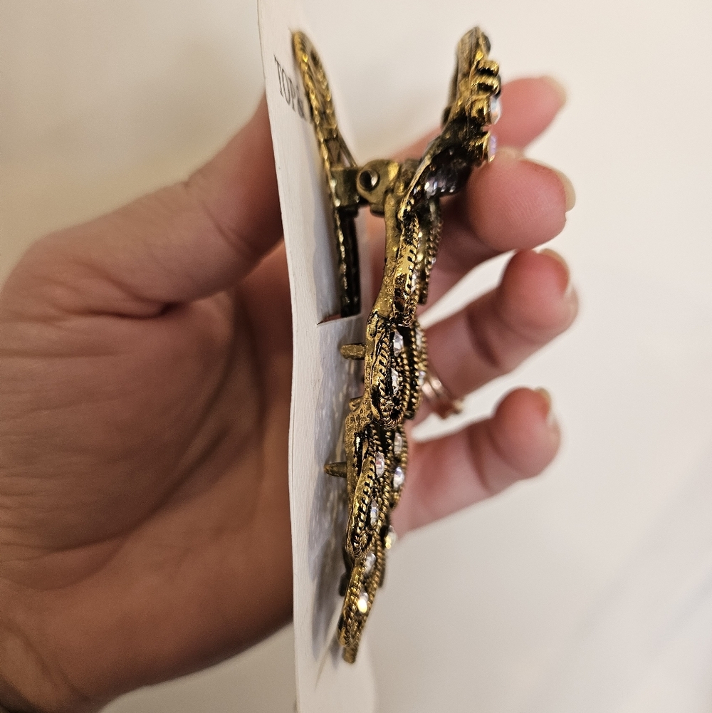 NWT Peacock Hairclip - Picture 2 of 3